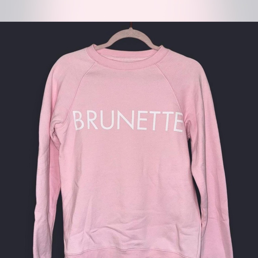 Brunette The Label Pink Sweatshirt